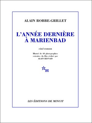 cover image of L'Année dernière à Marienbad